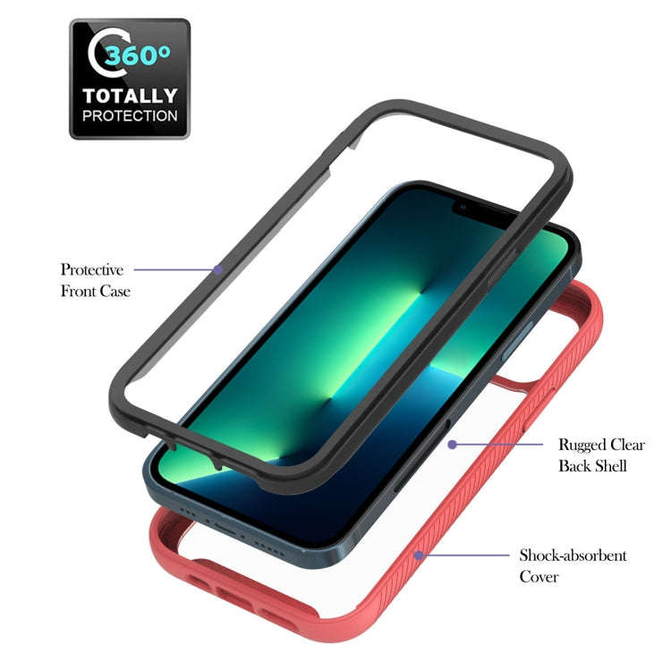 Starry Sky Solid Color Series PC + TPU Case with Ring Holder & Magnetic Function, For iPhone 14 P...