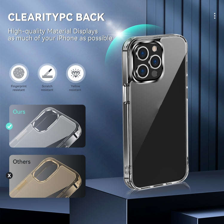TPU + PC Transparent Shockproof Phone Case, For iPhone 14 Pro Max, For iPhone 14 Pro, For iPhone ...