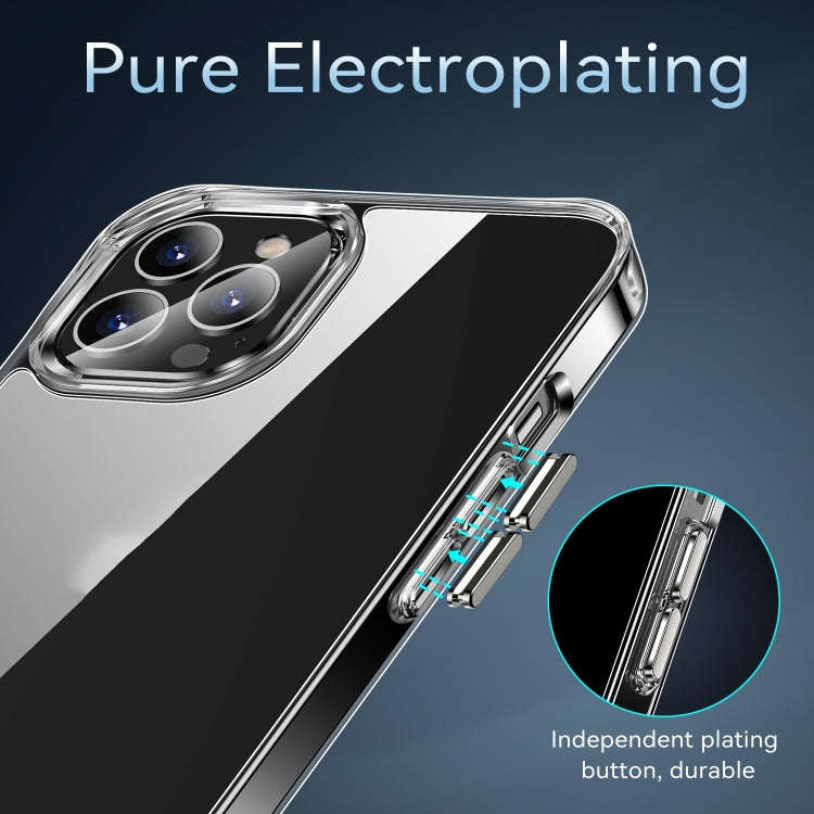 TPU + PC Transparent Shockproof Phone Case, For iPhone 14 Pro Max, For iPhone 14 Pro, For iPhone ...