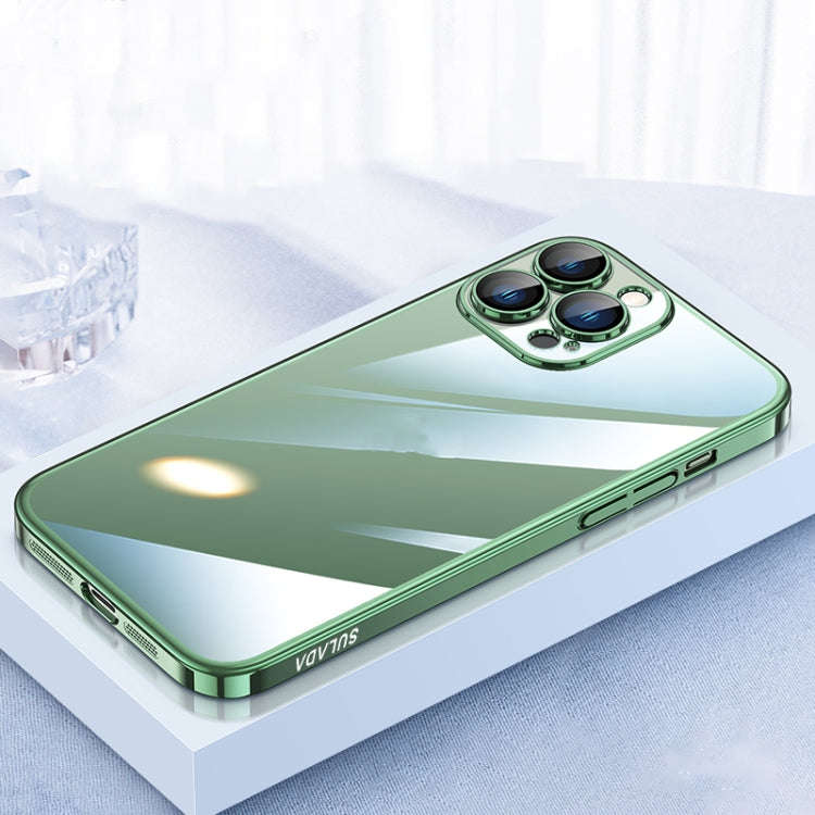 SULADA JINGJIA Series Lens Protector PC Phone Case, For iPhone 13, For iPhone 13 Pro, For iPhone ...