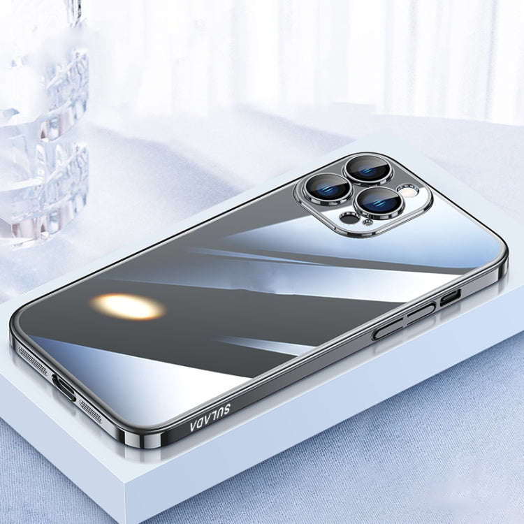 SULADA JINGJIA Series Lens Protector PC Phone Case, For iPhone 13, For iPhone 13 Pro, For iPhone ...