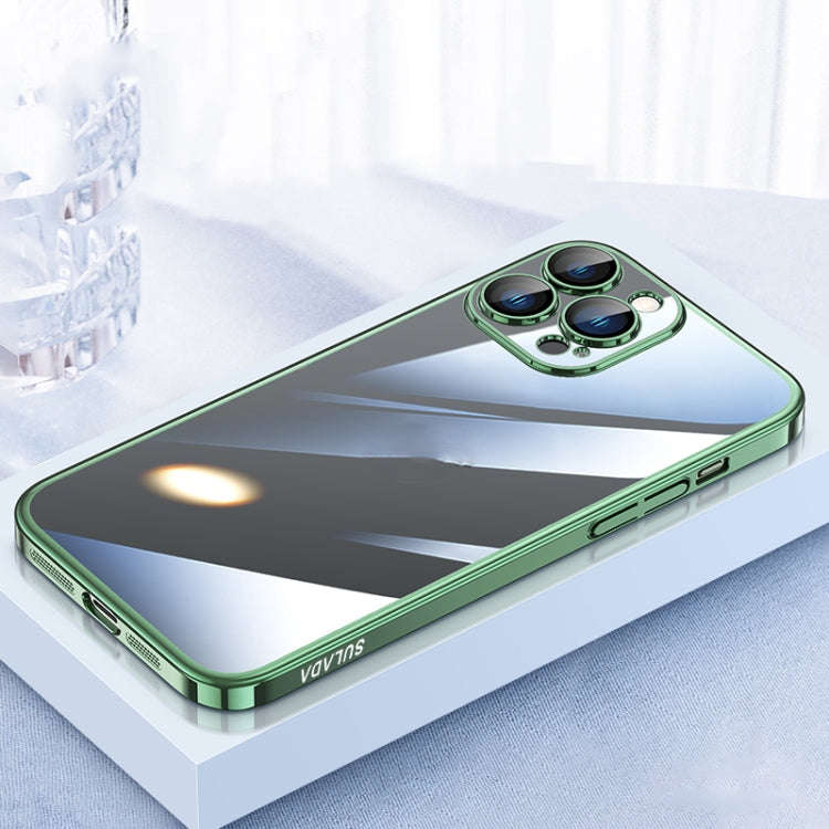 SULADA JINGJIA Series Lens Protector PC Phone Case, For iPhone 13, For iPhone 13 Pro, For iPhone ...