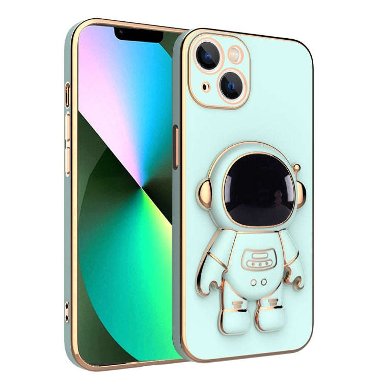Plating Astronaut Holder Phone Case, For iPhone 13 Pro Max, For iPhone 13 Pro, For iPhone 13, For...