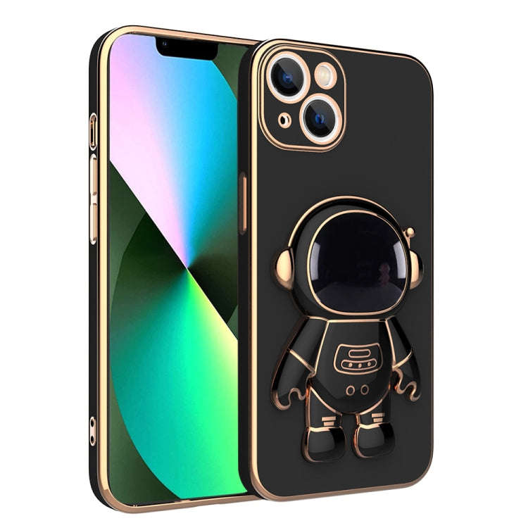 Plating Astronaut Holder Phone Case, For iPhone 13 Pro Max, For iPhone 13 Pro, For iPhone 13, For...