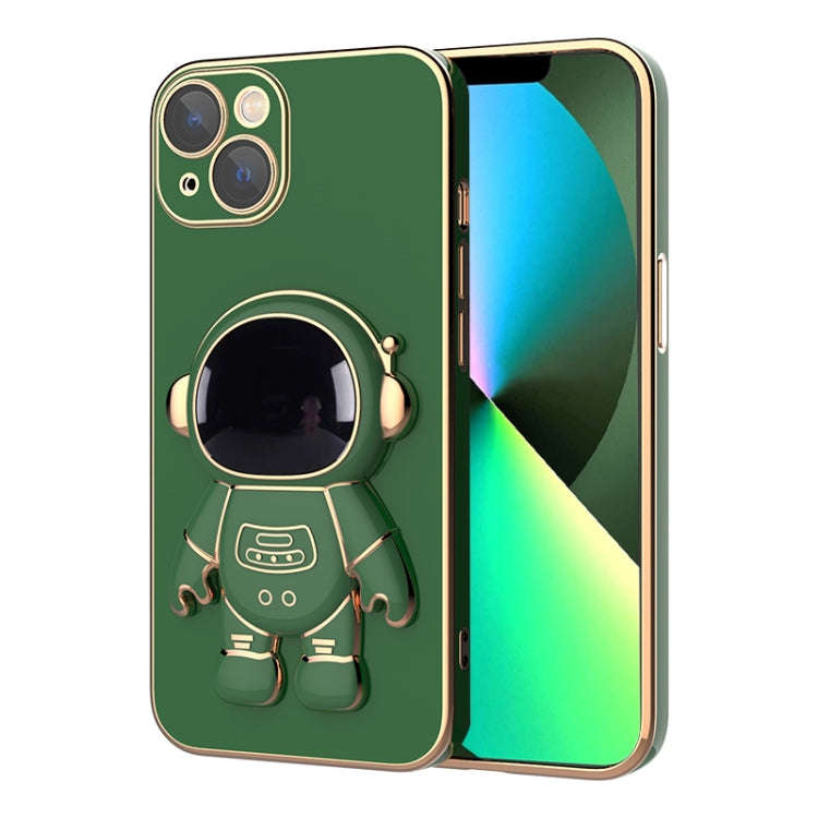 Plating Astronaut Holder Phone Case, For iPhone 13 Pro Max, For iPhone 13 Pro, For iPhone 13, For...