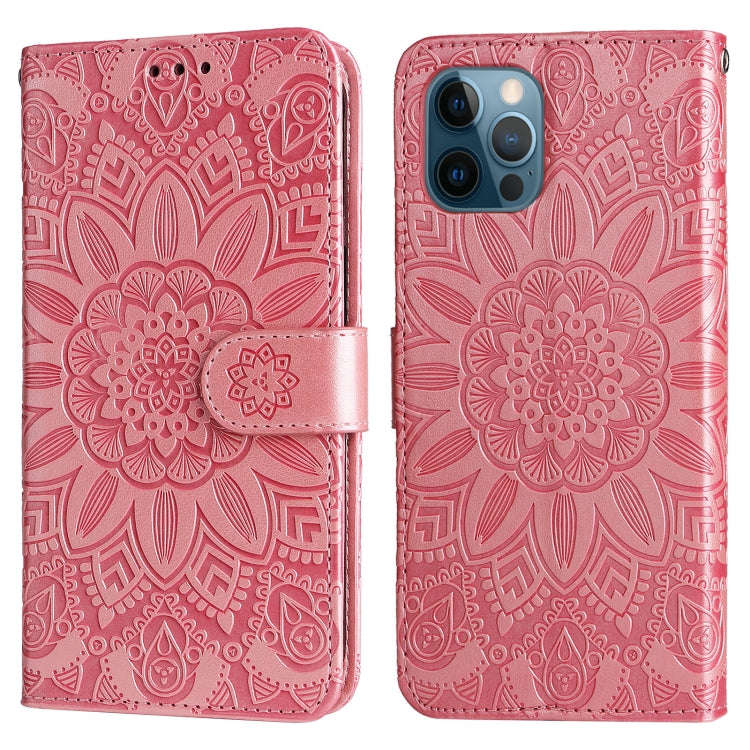 Embossed Sunflower Leather Phone Case, For iPhone 11 Pro Max, For iPhone X / XS, For iPhone XR, F...