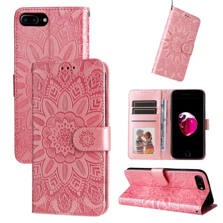 Embossed Sunflower Leather Phone Case, For iPhone 11 Pro Max, For iPhone X / XS, For iPhone XR, F...