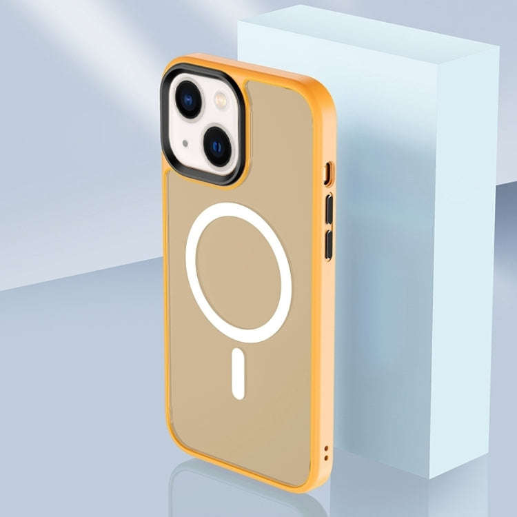 Skin Feel TPU + Frosted PC MagSafe Phone Case, For iPhone 14, For iPhone 14 Plus, For iPhone 14 P...
