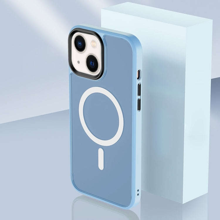 Skin Feel TPU + Frosted PC MagSafe Phone Case, For iPhone 14, For iPhone 14 Plus, For iPhone 14 P...