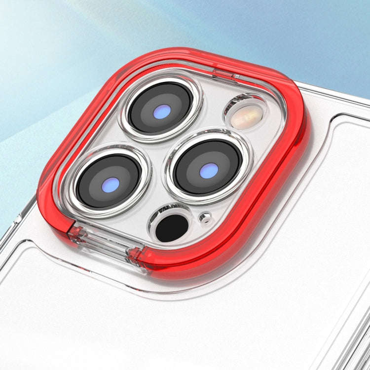 Transparent Invisible Bracket Shockproof Phone Case, For iPhone 14, For iPhone 14 Plus, For iPhon...