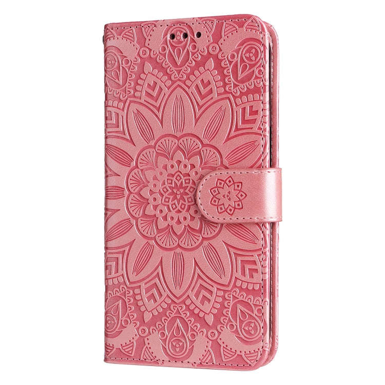 Embossed Sunflower Leather Phone Case, For Xiaomi Redmi Note 10 5G, For Xiaomi Redmi Note 10 Pro ...