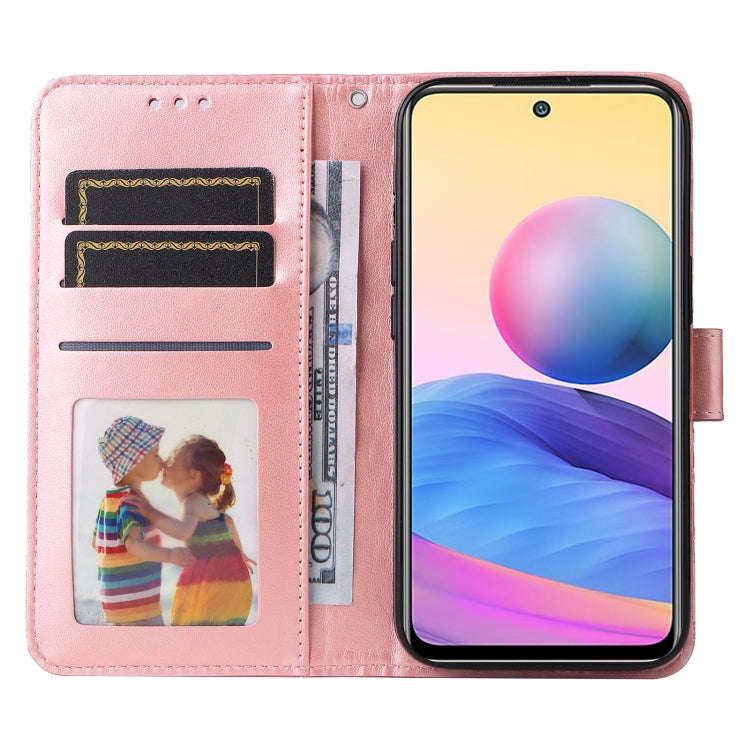 Embossed Sunflower Leather Phone Case, For Xiaomi Redmi Note 10 5G, For Xiaomi Redmi Note 10 Pro ...