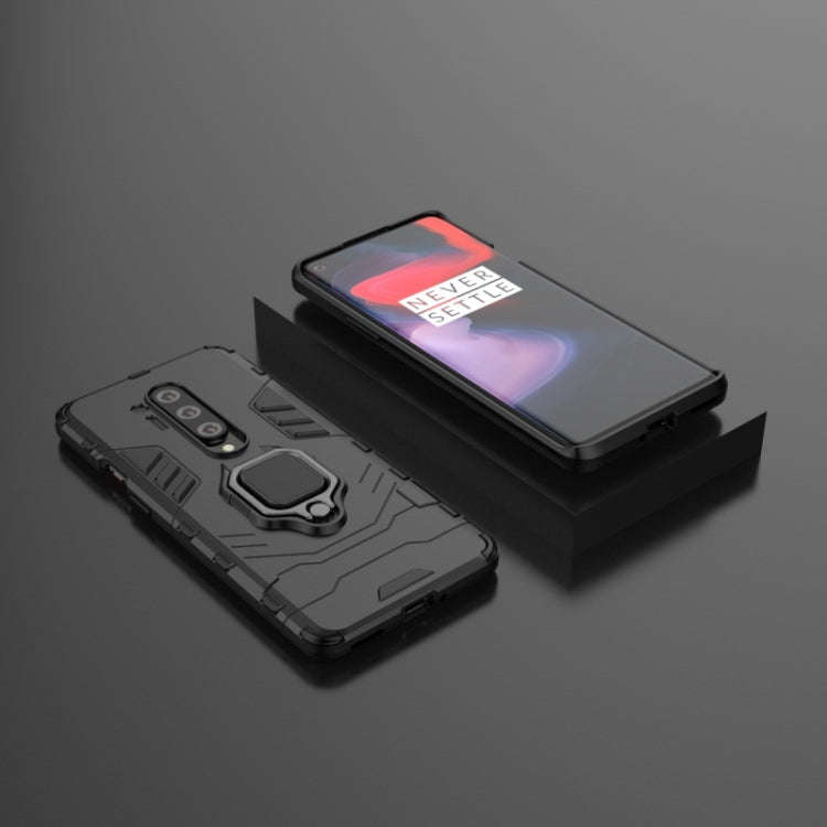 PC + TPU Shockproof Protective Case with Magnetic Ring Holder, For OnePlus 8 Pro, For OnePlus 8, ...
