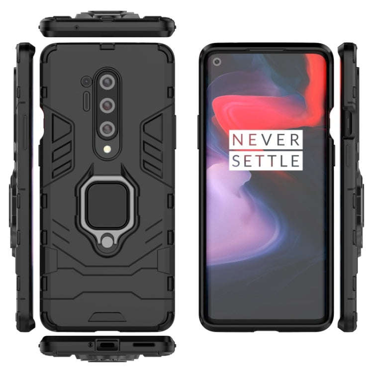 PC + TPU Shockproof Protective Case with Magnetic Ring Holder, For OnePlus 8 Pro, For OnePlus 8, ...