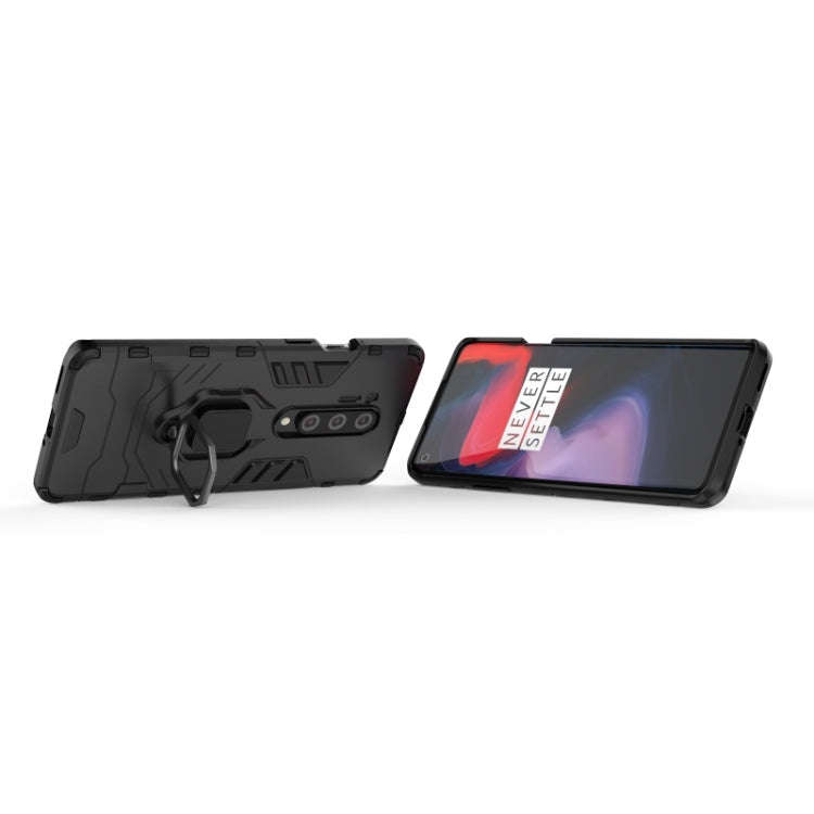 PC + TPU Shockproof Protective Case with Magnetic Ring Holder, For OnePlus 8 Pro, For OnePlus 8, ...