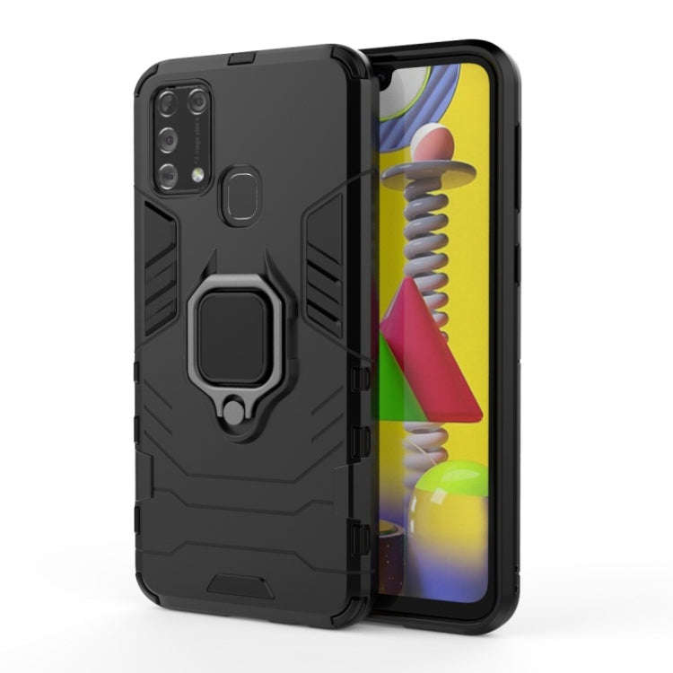 PC + TPU Shockproof Protective Case with Magnetic Ring Holder, For OnePlus 8 Pro, For OnePlus 8, ...