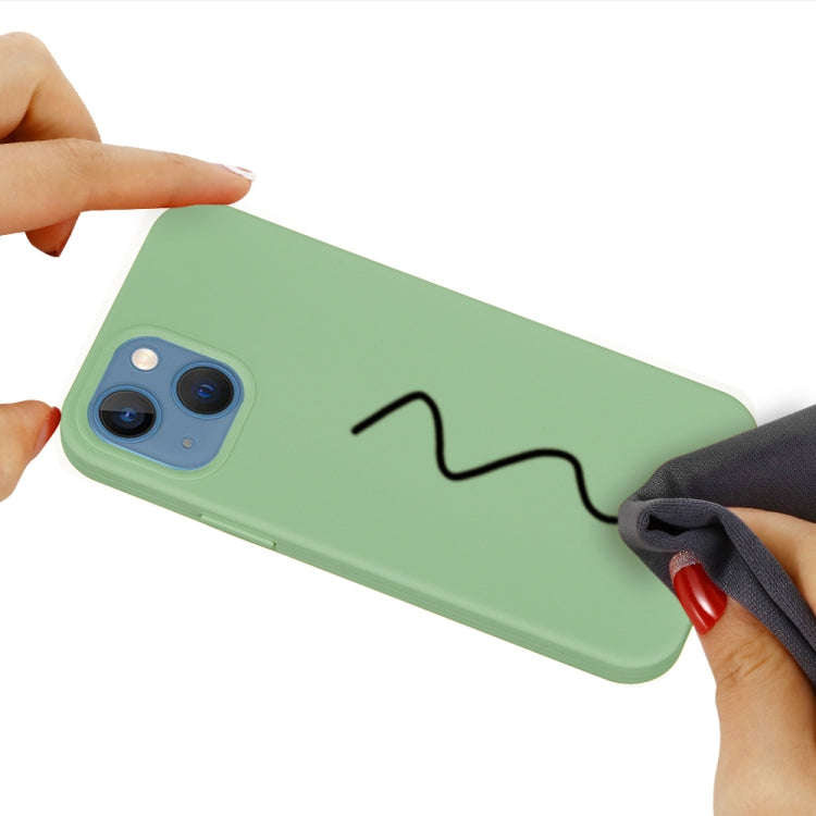 Solid Color Silicone Phone Case, For iPhone 14, For iPhone 14 Plus, For iPhone 14 Pro, For iPhone...