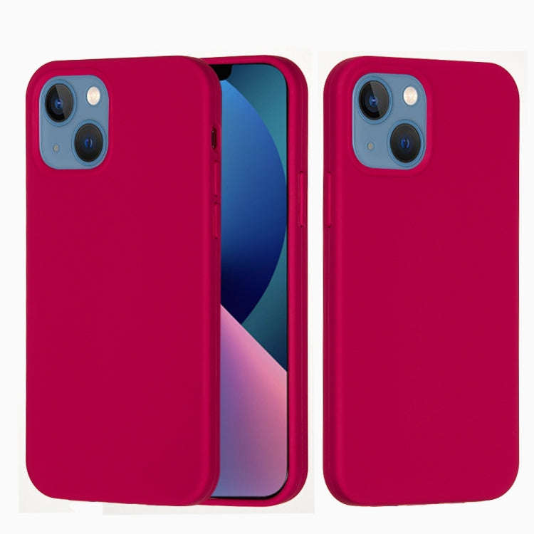 Solid Color Silicone Phone Case, For iPhone 14, For iPhone 14 Plus, For iPhone 14 Pro, For iPhone...
