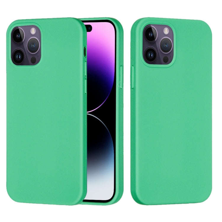 Solid Color Silicone Phone Case, For iPhone 14, For iPhone 14 Plus, For iPhone 14 Pro, For iPhone...