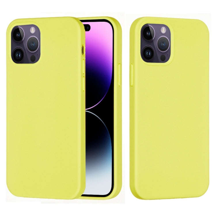 Solid Color Silicone Phone Case, For iPhone 14, For iPhone 14 Plus, For iPhone 14 Pro, For iPhone...