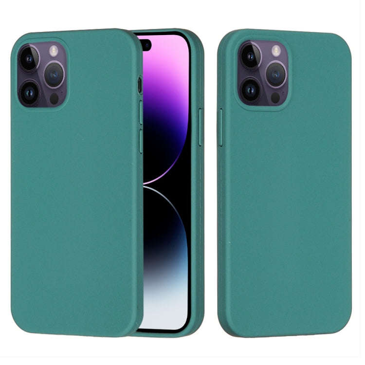 Solid Color Silicone Phone Case, For iPhone 14, For iPhone 14 Plus, For iPhone 14 Pro, For iPhone...