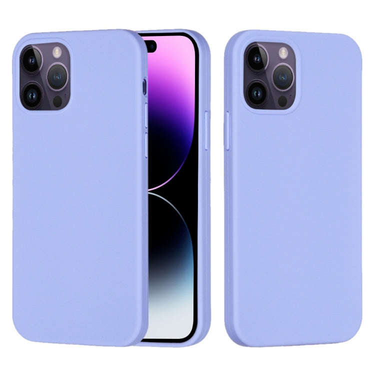 Solid Color Silicone Phone Case, For iPhone 14, For iPhone 14 Plus, For iPhone 14 Pro, For iPhone...