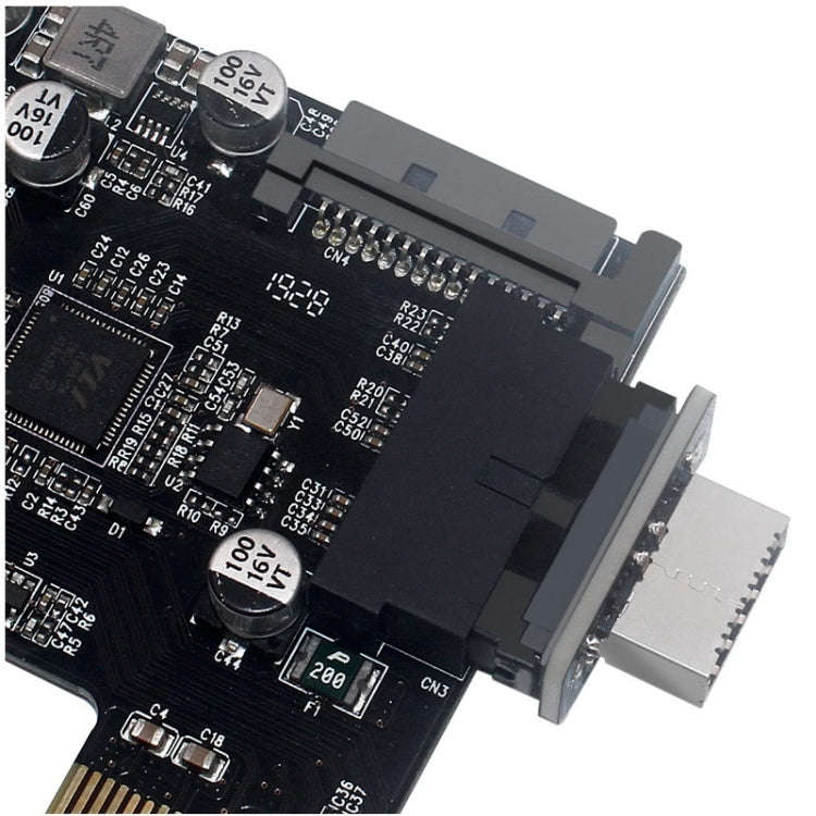 10 PCS 73S Mainboard USB 3.0 19P/20P to Type-E90 Degree Adapter, 10pcs