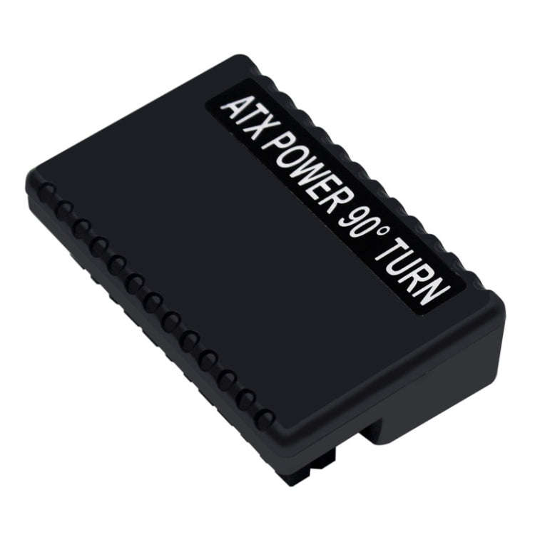 2 PCS ATX 24Pin 90 Degree Power Plug Adapter