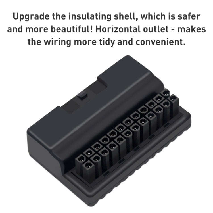 2 PCS ATX 24Pin 90 Degree Power Plug Adapter