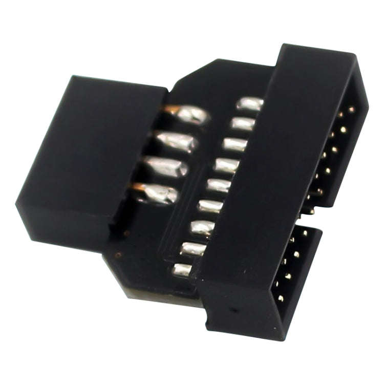 10 PCS Motherboard USB 2.0 9Pin to USB 3.0 19Pin Plug-in Connector Adapter, PH23A, PH23B