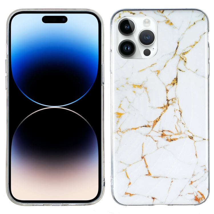 IMD Marble TPU Phone Case, For iPhone 14, For iPhone 14 Plus, For iPhone 14 Pro, For iPhone 14 Pr...