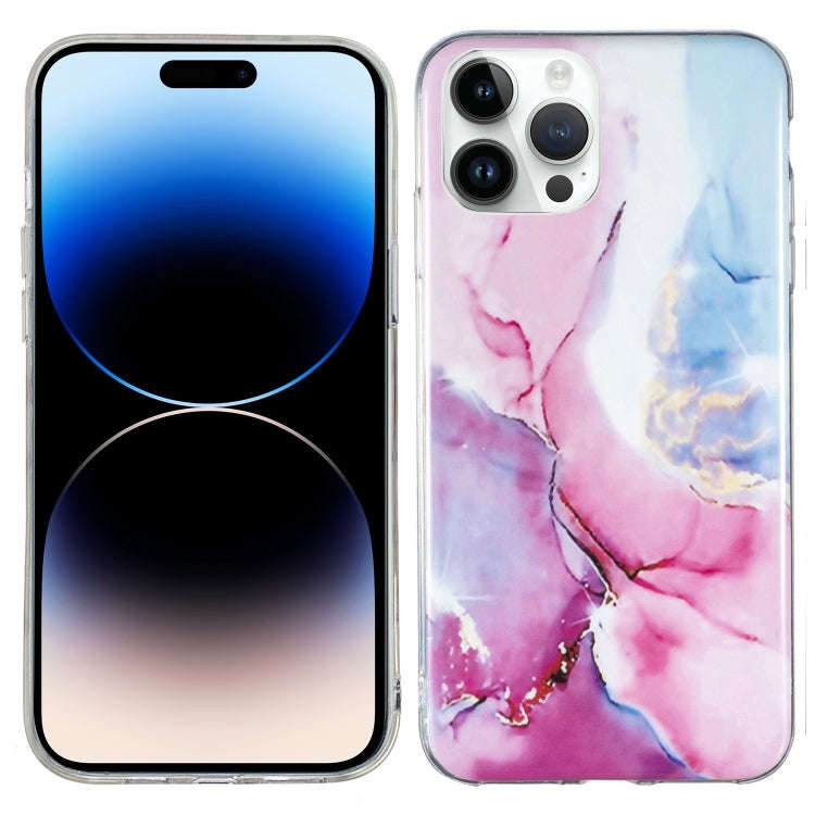 IMD Marble TPU Phone Case, For iPhone 14, For iPhone 14 Plus, For iPhone 14 Pro, For iPhone 14 Pr...
