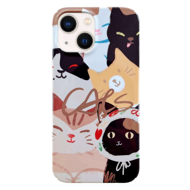 Painted Pattern PC Phone Case, For iPhone 13, For iPhone 13 Pro, For iPhone 13 Pro Max, For iPhon...