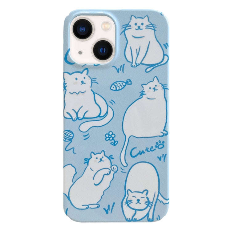 Painted Pattern PC Phone Case, For iPhone 13, For iPhone 13 Pro, For iPhone 13 Pro Max, For iPhon...