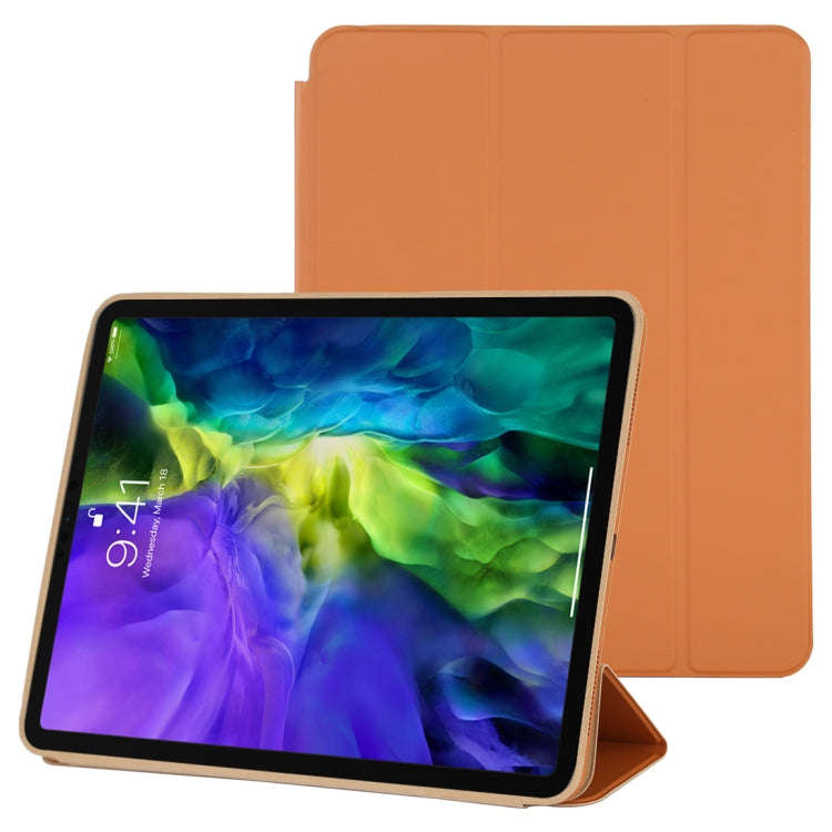 3-fold Horizontal Flip Smart Leather Case with Sleep / Wake-up Function & Holder, For iPad Pro 11...