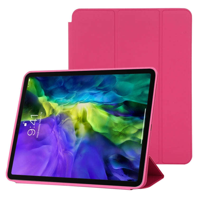 3-fold Horizontal Flip Smart Leather Case with Sleep / Wake-up Function & Holder, For iPad Pro 11...