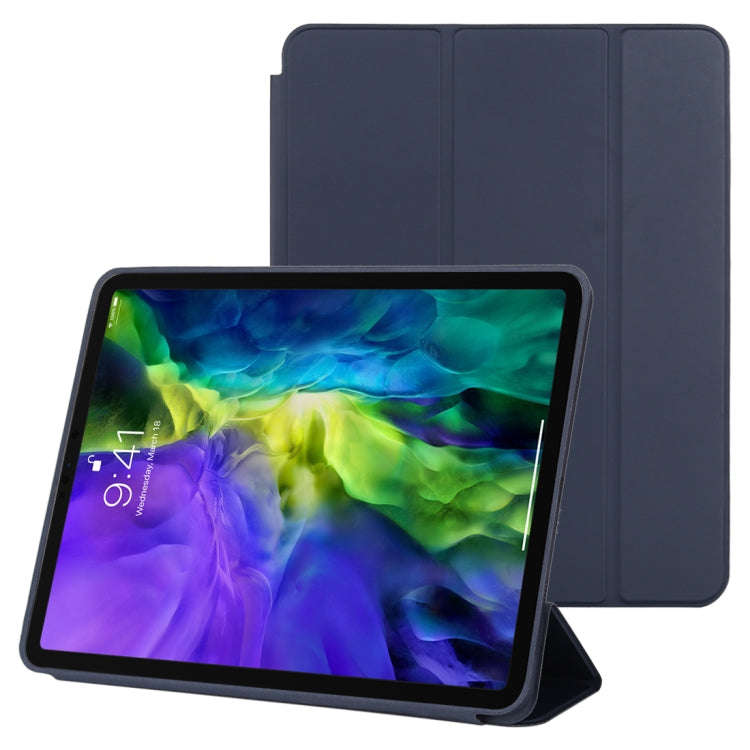 3-fold Horizontal Flip Smart Leather Case with Sleep / Wake-up Function & Holder, For iPad Pro 11...