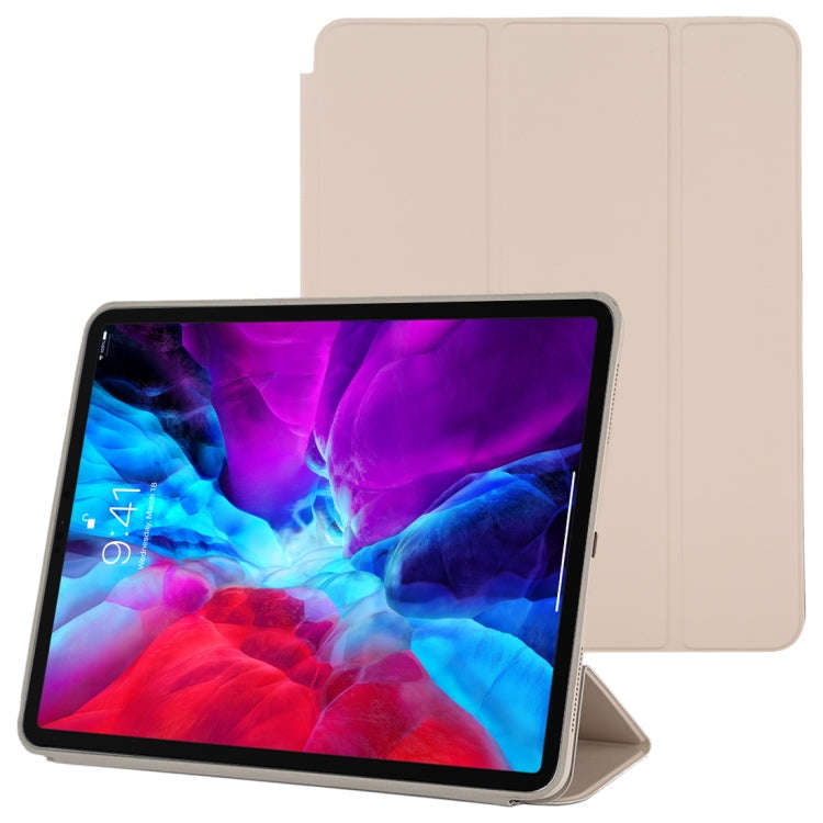3-fold Horizontal Flip Smart Leather Case with Sleep / Wake-up Function & Holder, For iPad Pro 11...