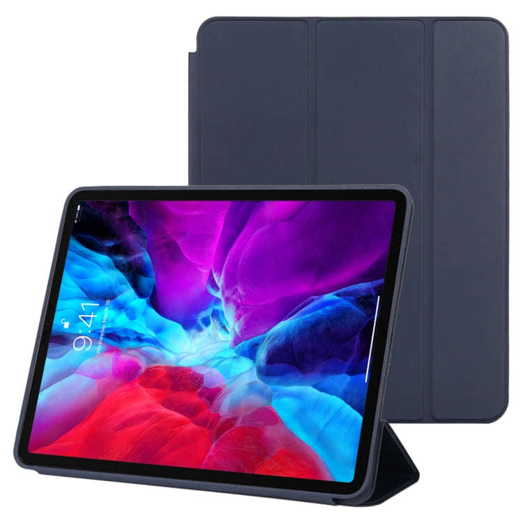 3-fold Horizontal Flip Smart Leather Case with Sleep / Wake-up Function & Holder, For iPad Pro 11...