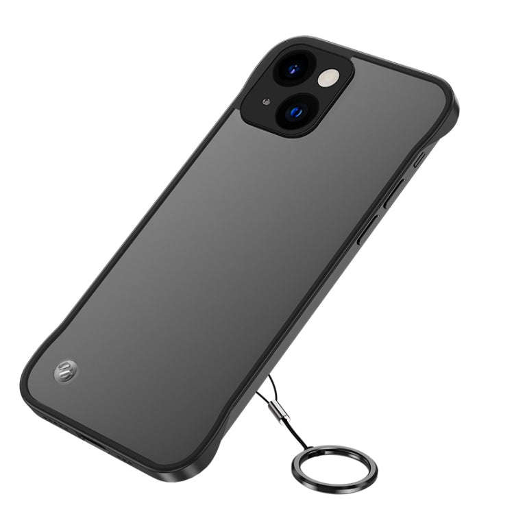Metal Lens Frosted Finger Ring Strap Phone Case, For iPhone 14, For iPhone 14 Plus, For iPhone 14...