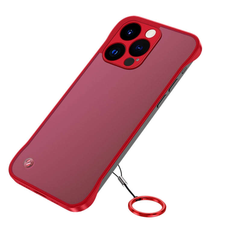 Metal Lens Frosted Finger Ring Strap Phone Case, For iPhone 14, For iPhone 14 Plus, For iPhone 14...