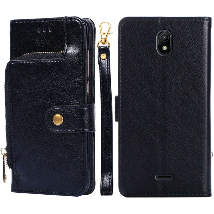 Zipper Bag Leather Phone Case, For OPPO A57 4G 2022, For OPPO Reno7 A JP Version, For Huawei nova...
