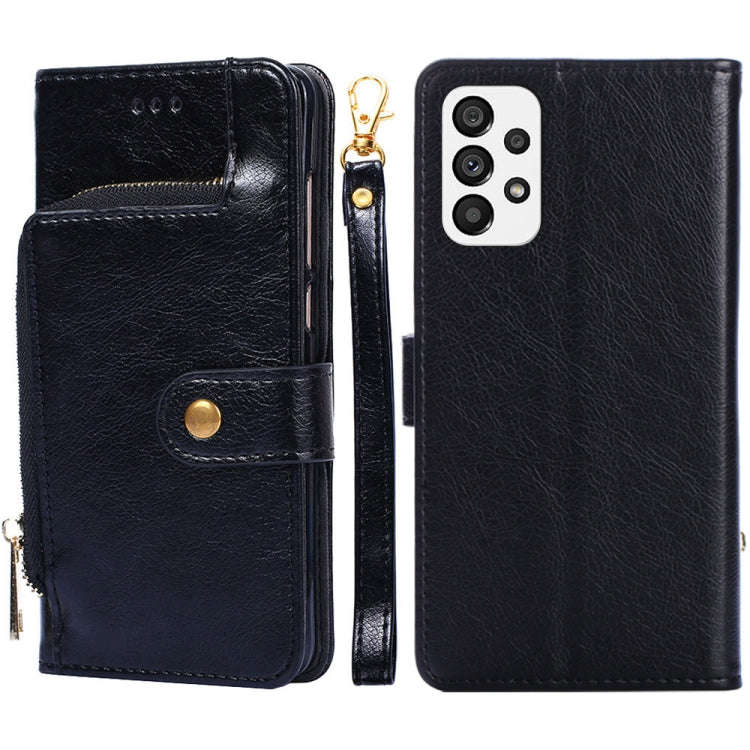 Zipper Bag Leather Phone Case, For OPPO A57 4G 2022, For OPPO Reno7 A JP Version, For Huawei nova...
