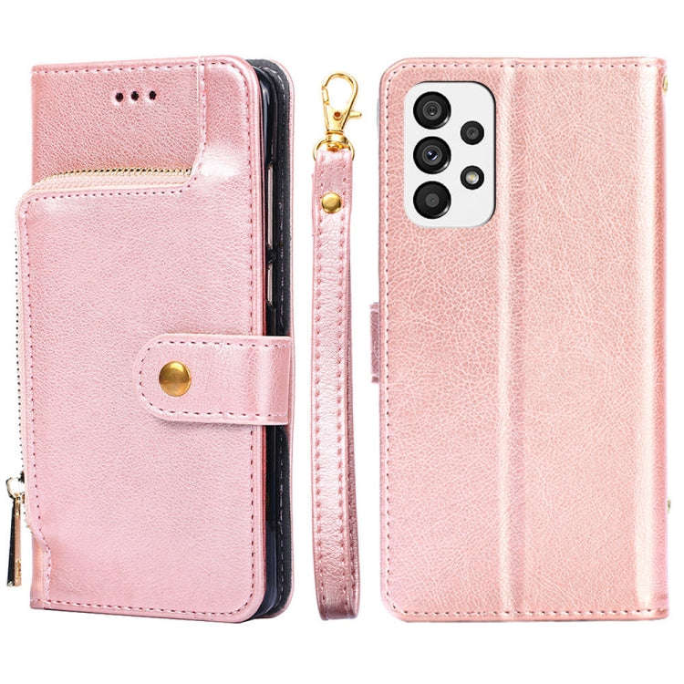 Zipper Bag Leather Phone Case, For OPPO A57 4G 2022, For OPPO Reno7 A JP Version, For Huawei nova...