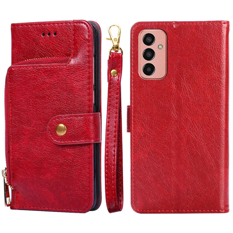 Zipper Bag Leather Phone Case, For OPPO A57 4G 2022, For OPPO Reno7 A JP Version, For Huawei nova...