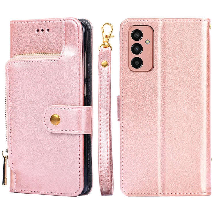 Zipper Bag Leather Phone Case, For OPPO A57 4G 2022, For OPPO Reno7 A JP Version, For Huawei nova...