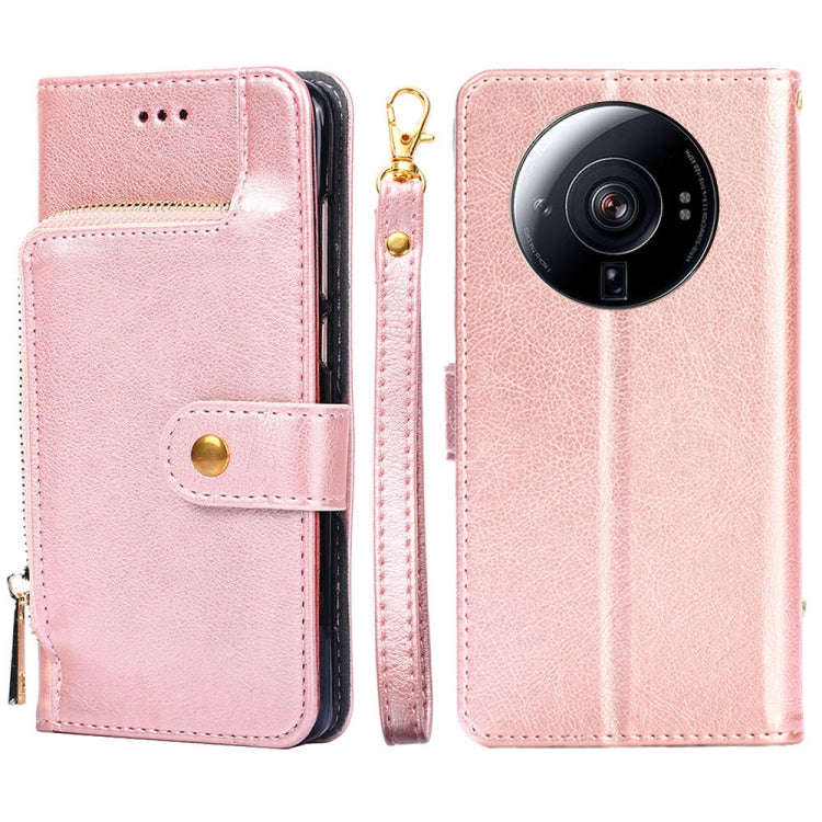 Zipper Bag Leather Phone Case, For OPPO A57 4G 2022, For OPPO Reno7 A JP Version, For Huawei nova...