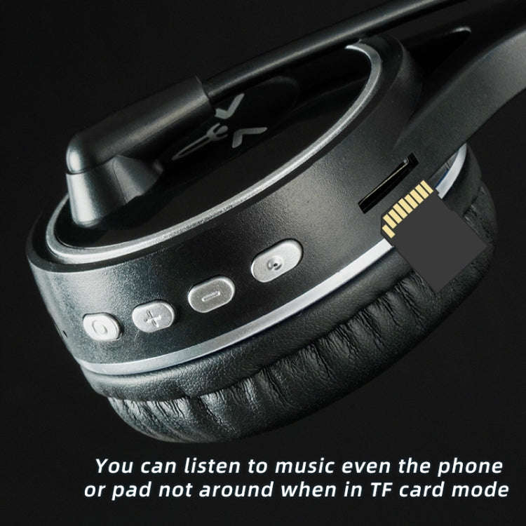 SOYTO SY-T30C Long Microphone Bluetooth Wireless Noise Cancelling Ergonomic Gaming Headset, SY-T30C