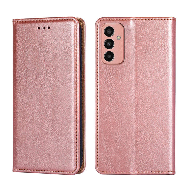 Gloss Oil Solid Color Magnetic Flip Leather Phone Case, For OPPO A57 4G 2022, For OPPO Reno7 A JP...