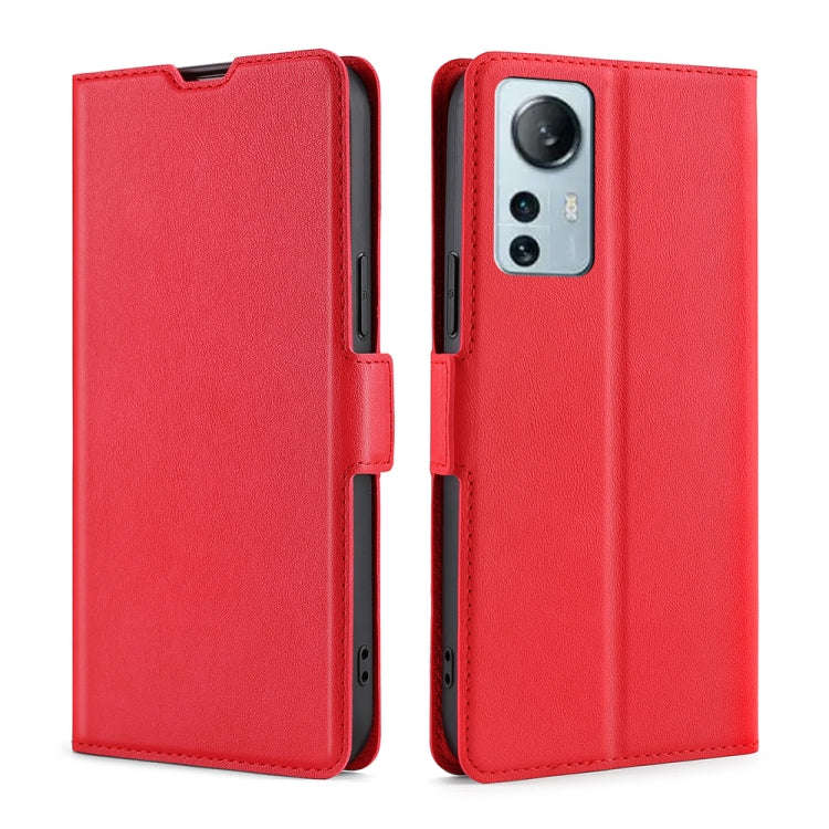 Ultra-thin Voltage Side Buckle Horizontal Flip Leather Phone Case, For Xiaomi 12 Lite, For Xiaomi...